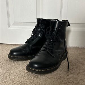 Dr. Martens Black Leather Boots